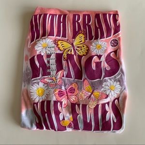 NWT Simply Southern With Brave Wings T-shirt